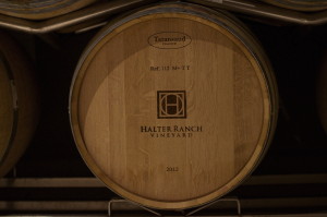wine barrel halter ranch